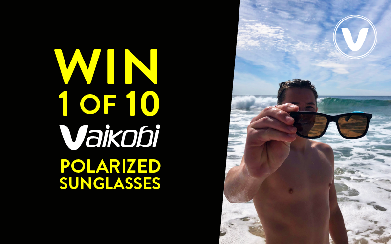 WIN a pair of Vaikobi Polarized Sunglasses