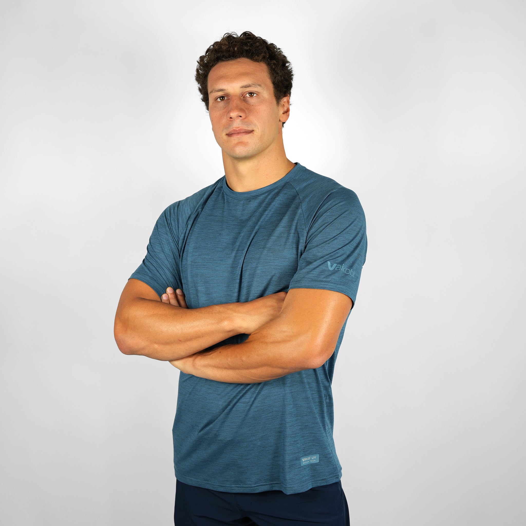 UV Ocean Tech S/S Tee - Ocean Blue