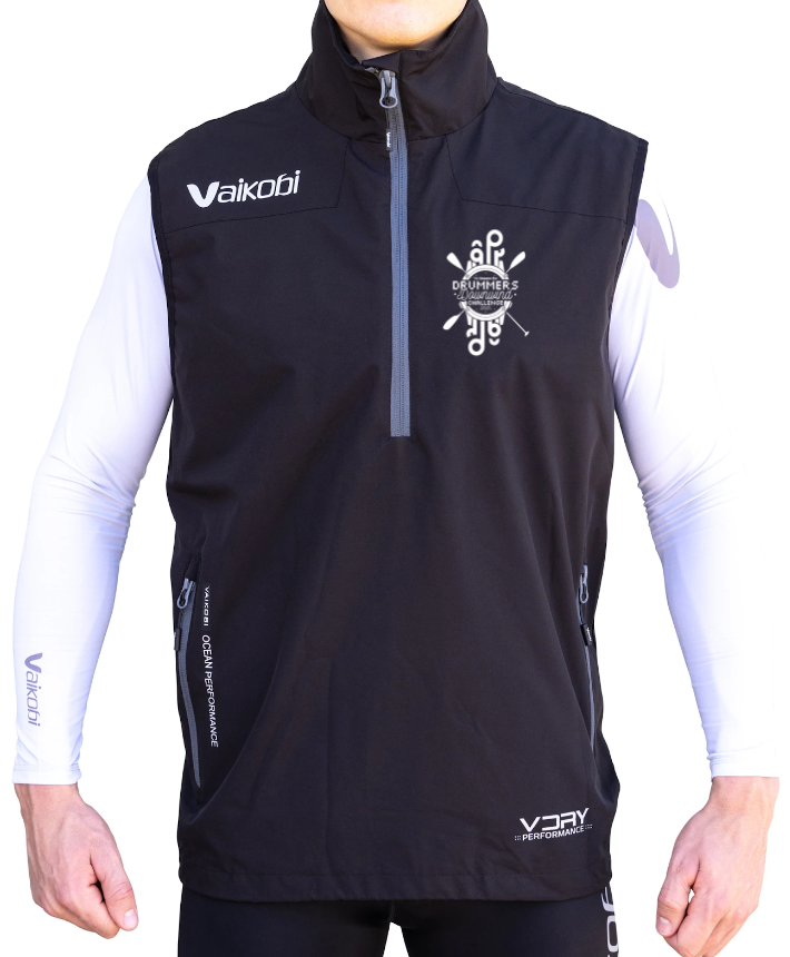 DRUMMERS - VDRY- Lightweight Vest - Black - CUSTOM
