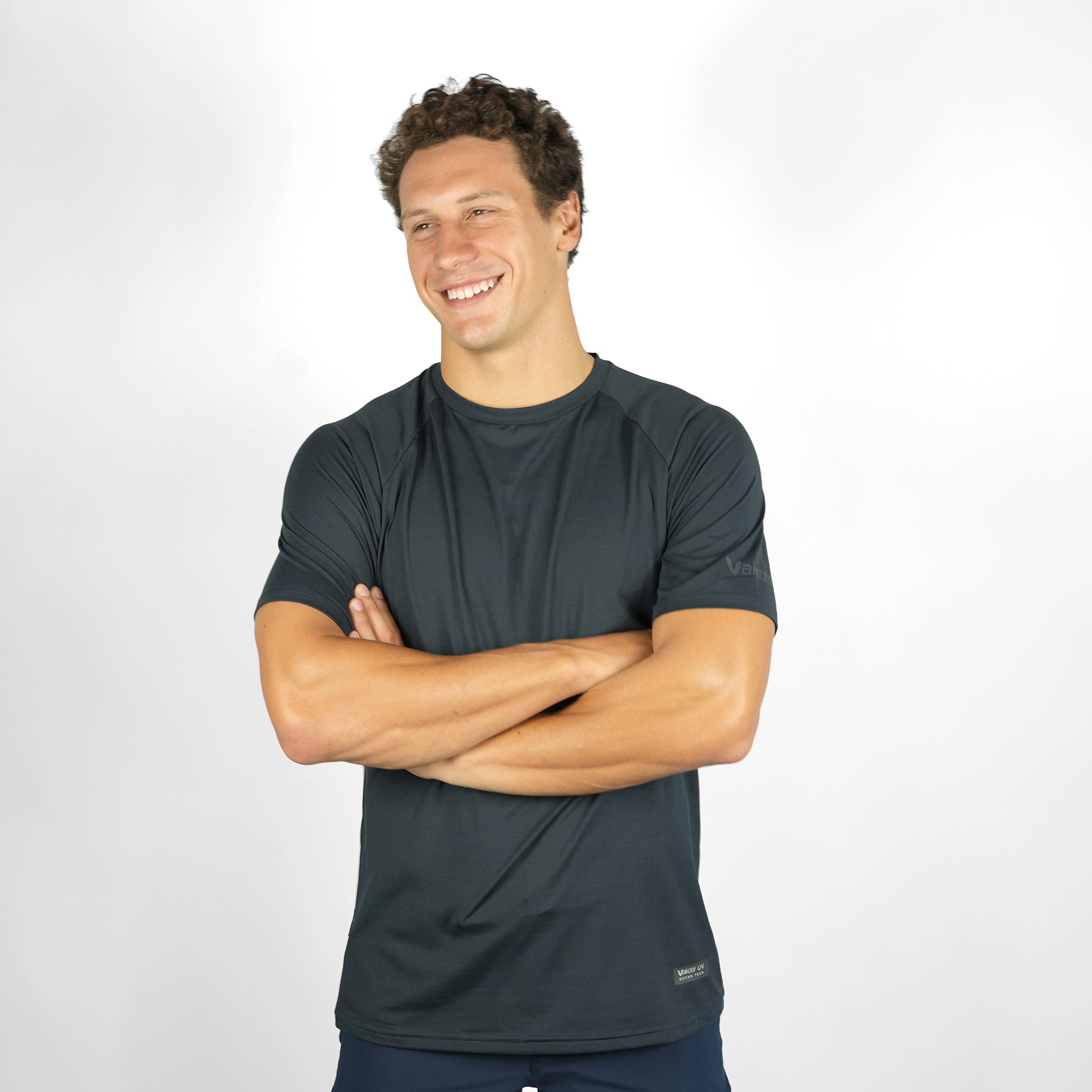 UV Ocean Tech S/S Tee - Charcoal