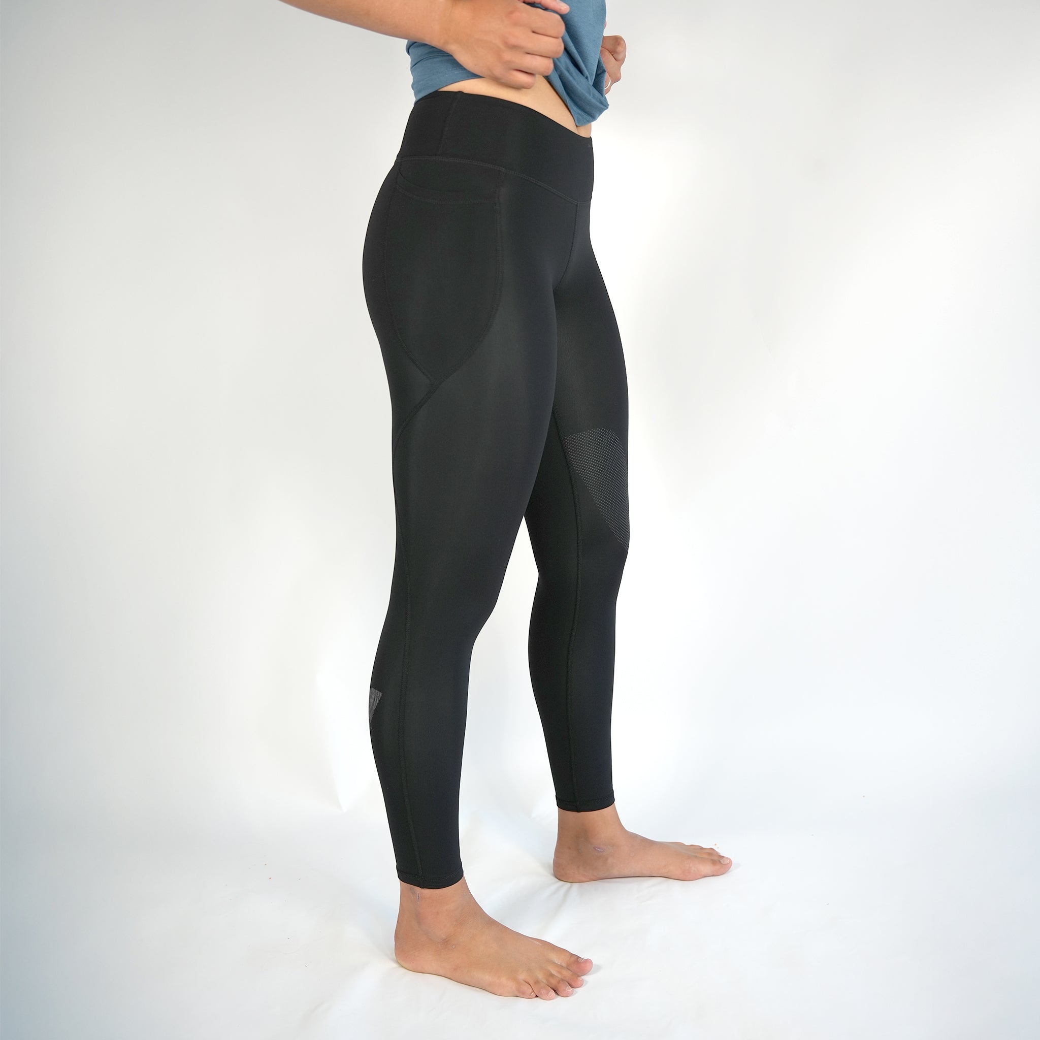 UV Active Hydrofleece Women's Leggings - Black