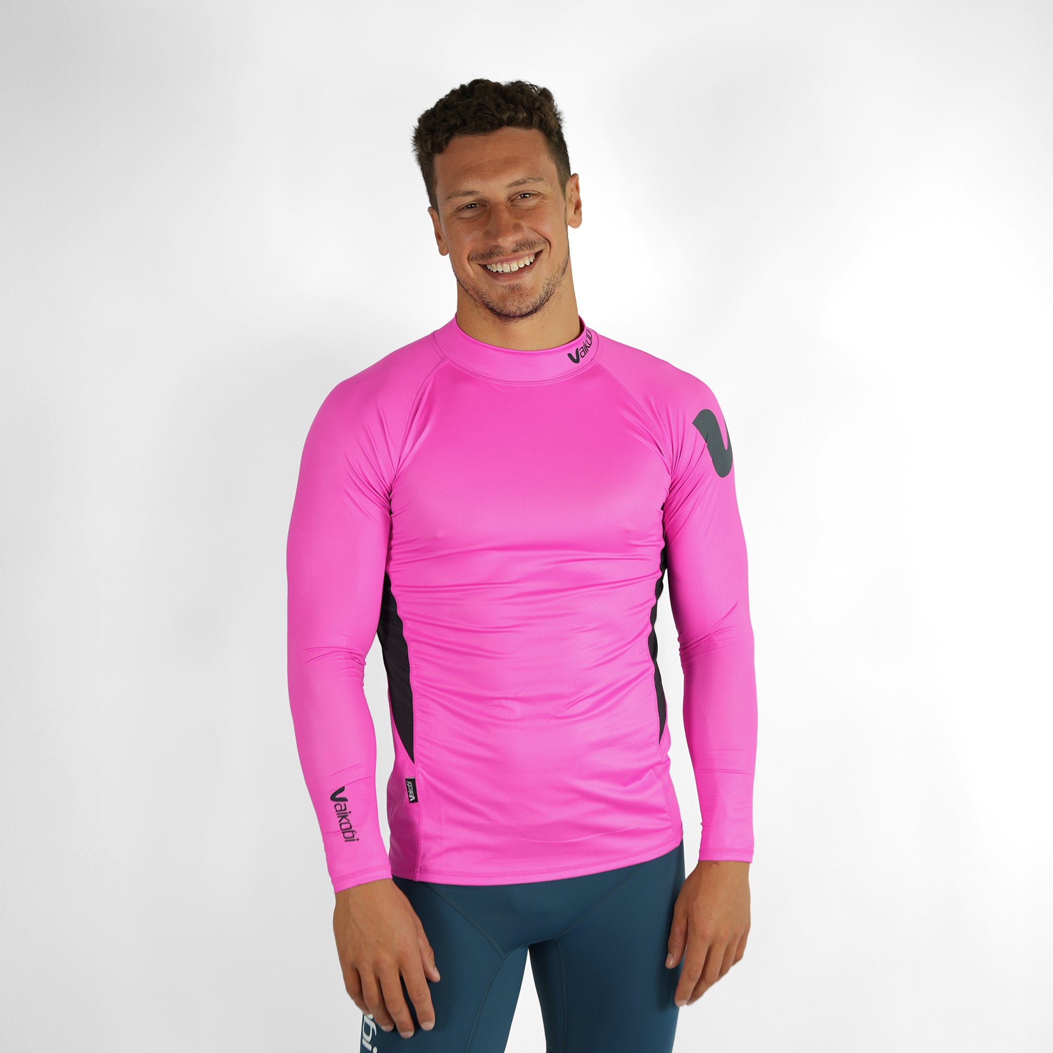 Long Sleeve Rash Top - Pink