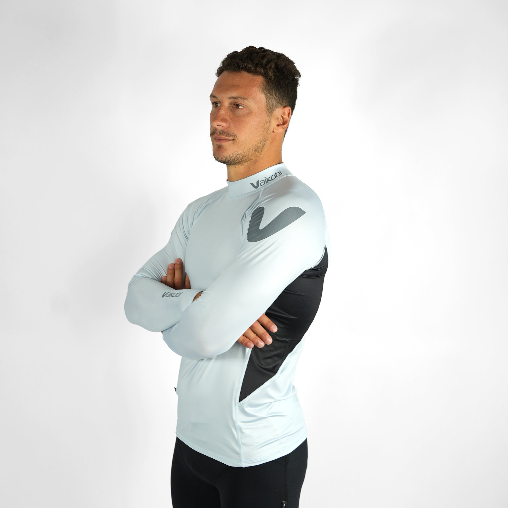 Long Sleeve Rash Top - Silver