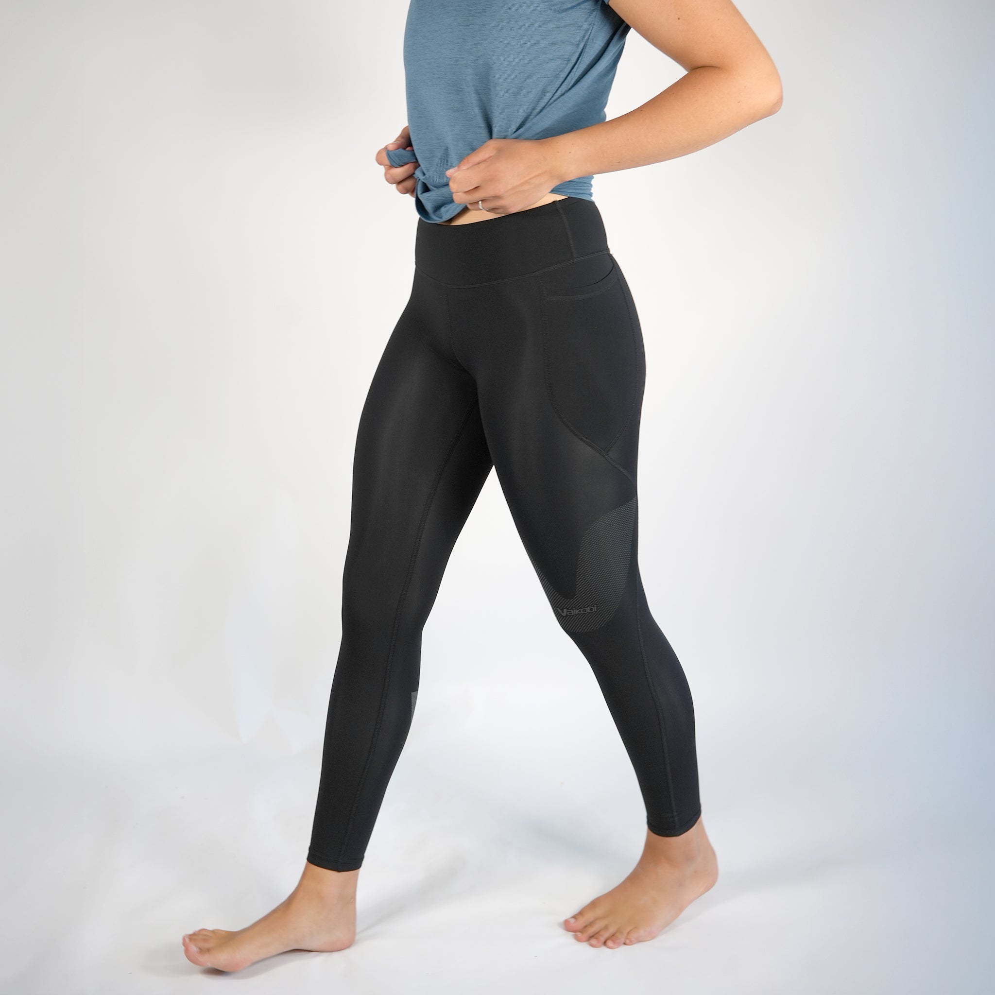 UV Active Hydrofleece Women's Leggings - Black