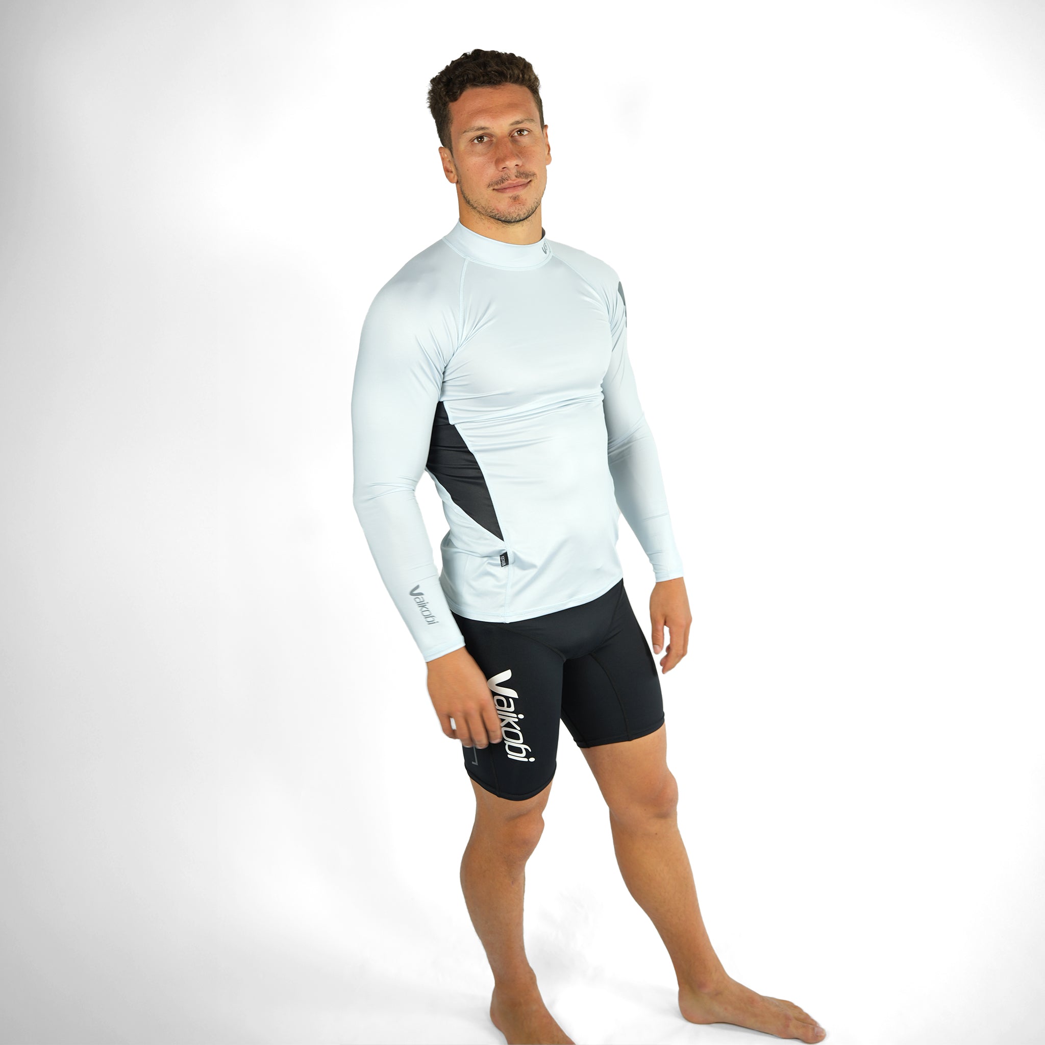 Long Sleeve Rash Top - Silver