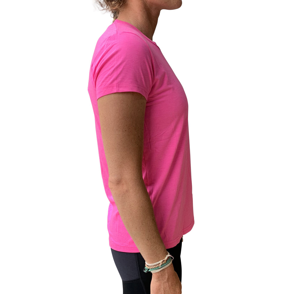 Season 2023 - Women's UV Performance Tech Tee - Pink