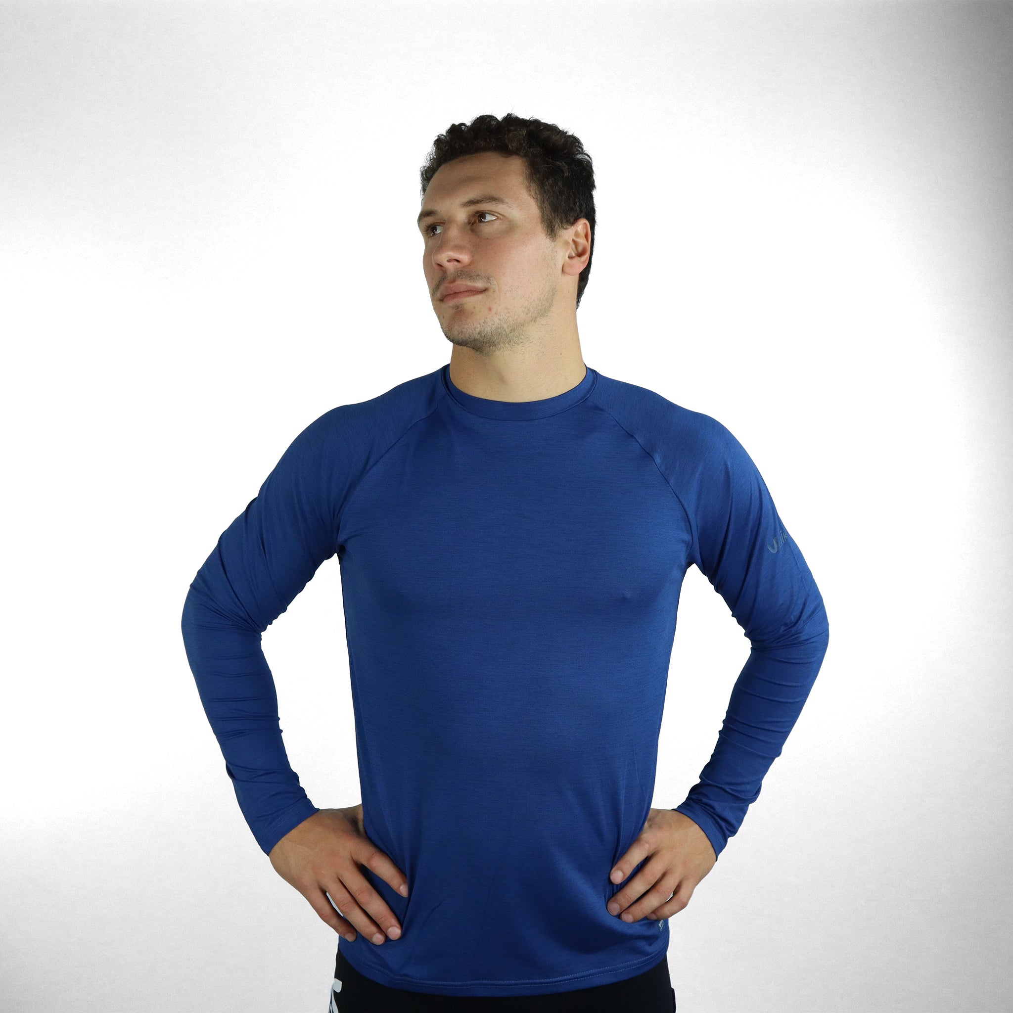 UV Ocean Tech L/S Tee - Navy