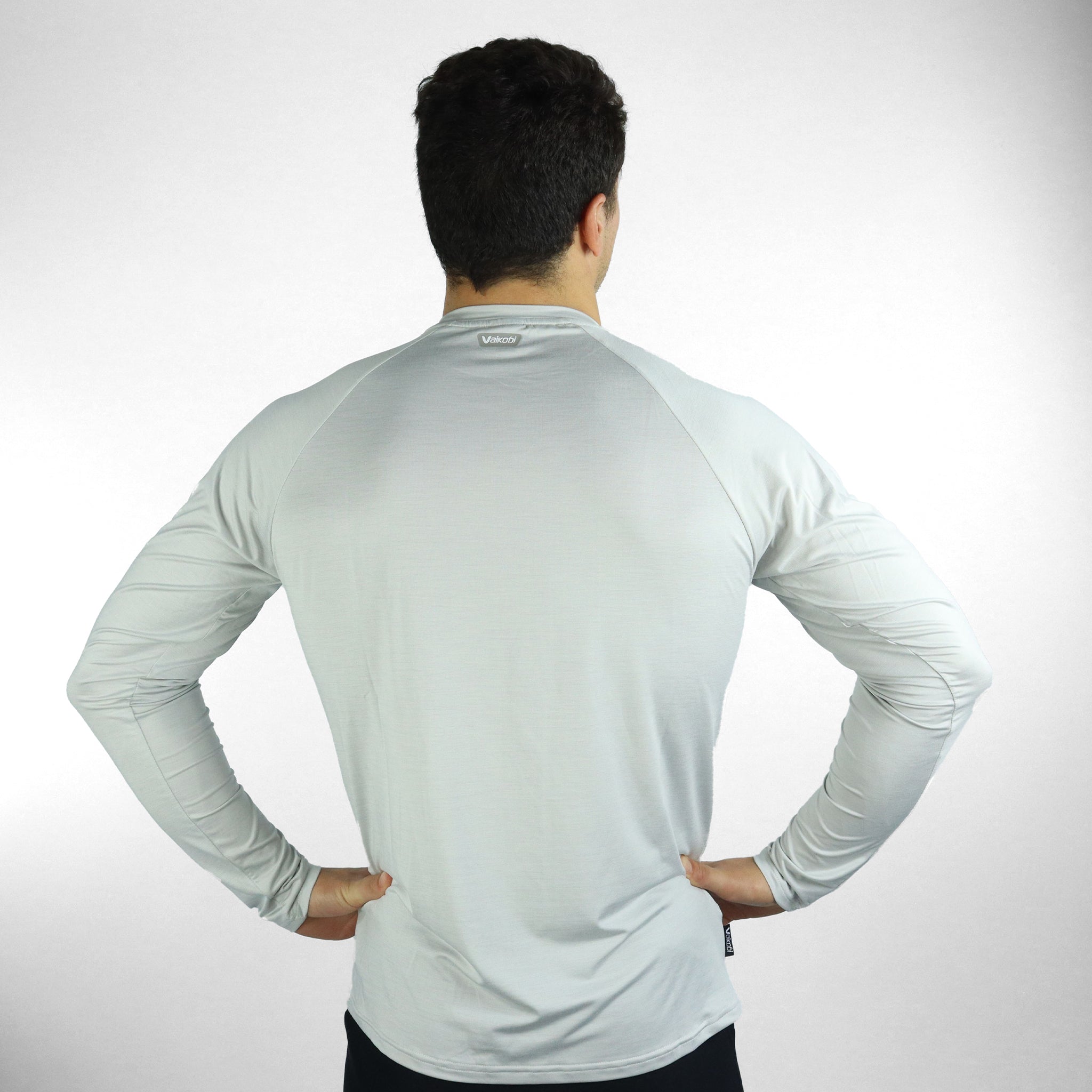 UV Ocean Tech L/S Tee - Silver