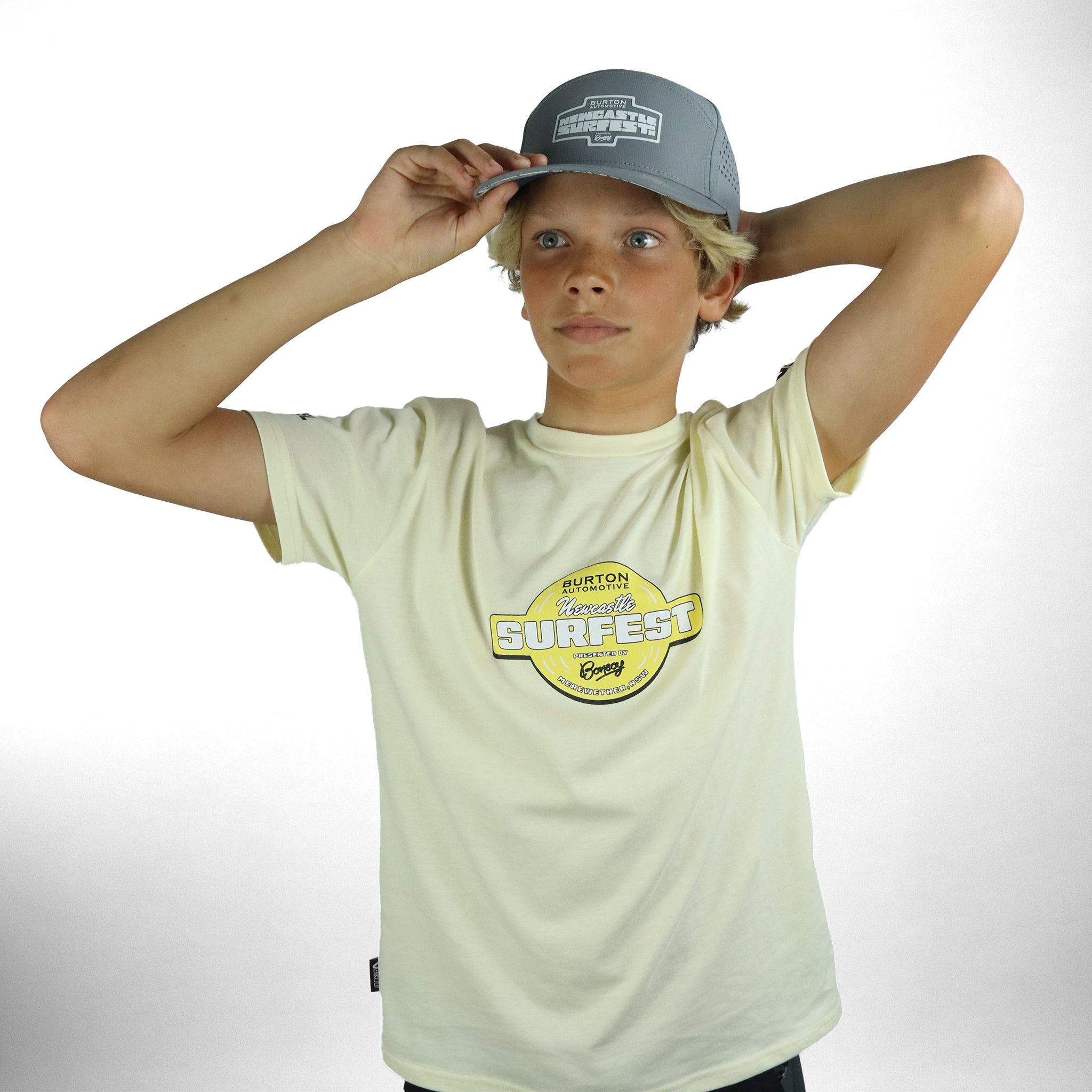 Newcastle Surfest Makaha Youth Cap - Grey