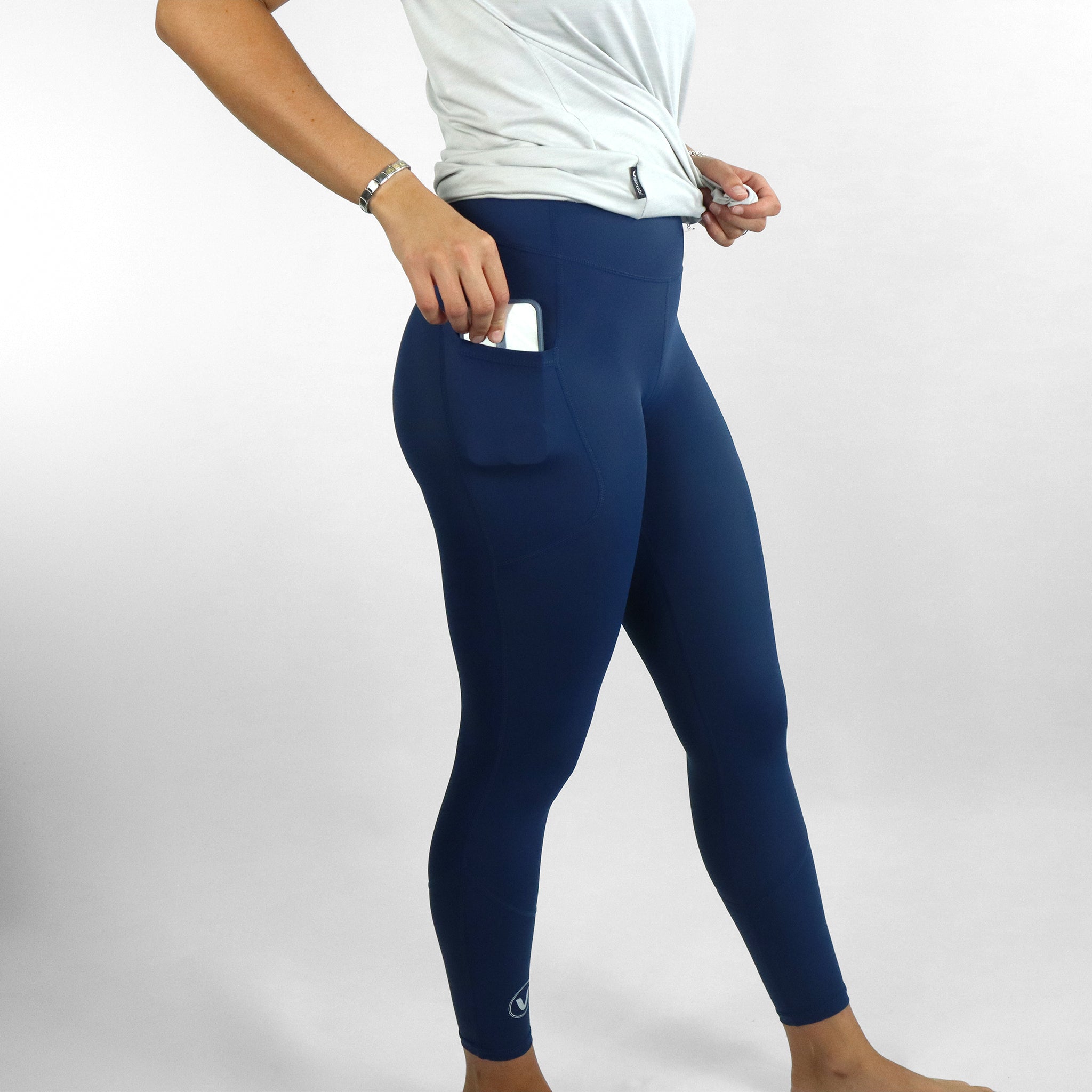 ERGO UV Full Length Women's Leggings - Midnight Navy
