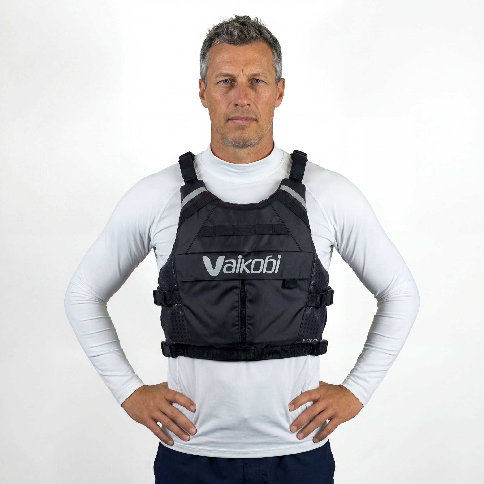 VXPII PFD Life Jacket - Black | Vaikobi
