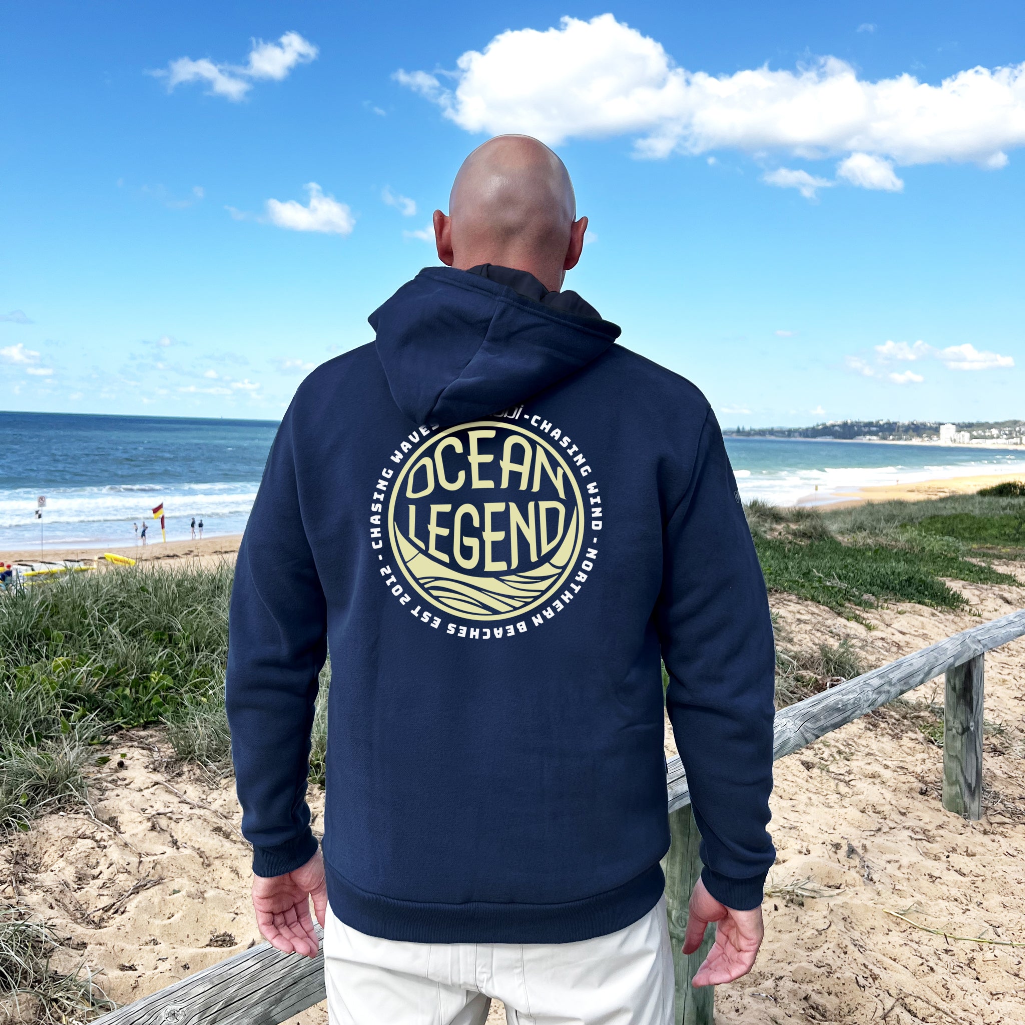 Ocean Legend Hoodie - Navy