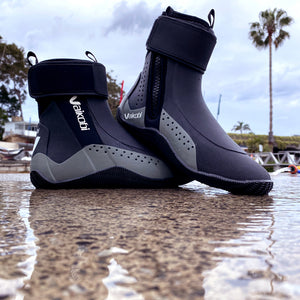 Vaikobi sailing boots, watersports booties and kayaking split toe shoes