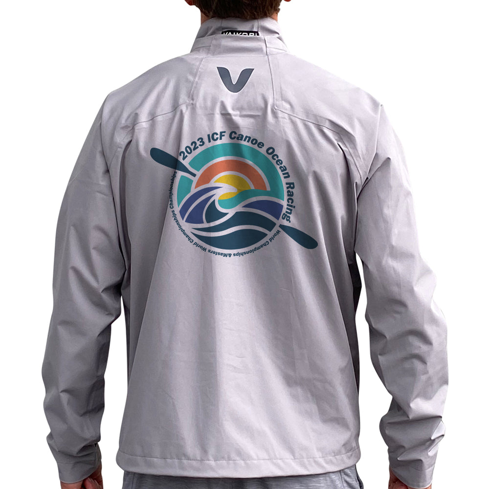 ICF Worlds VDRY Performance Zip Jacket - Grey - CUSTOM
