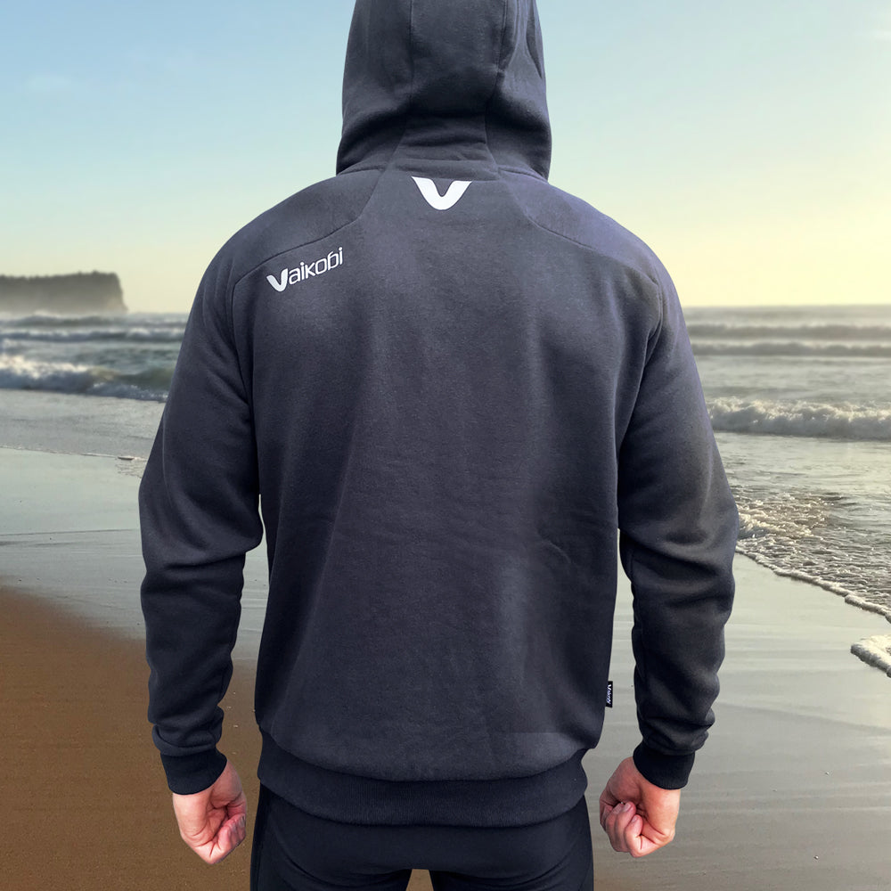 Vaikobi Full-Zip Hoodie - Charcoal
