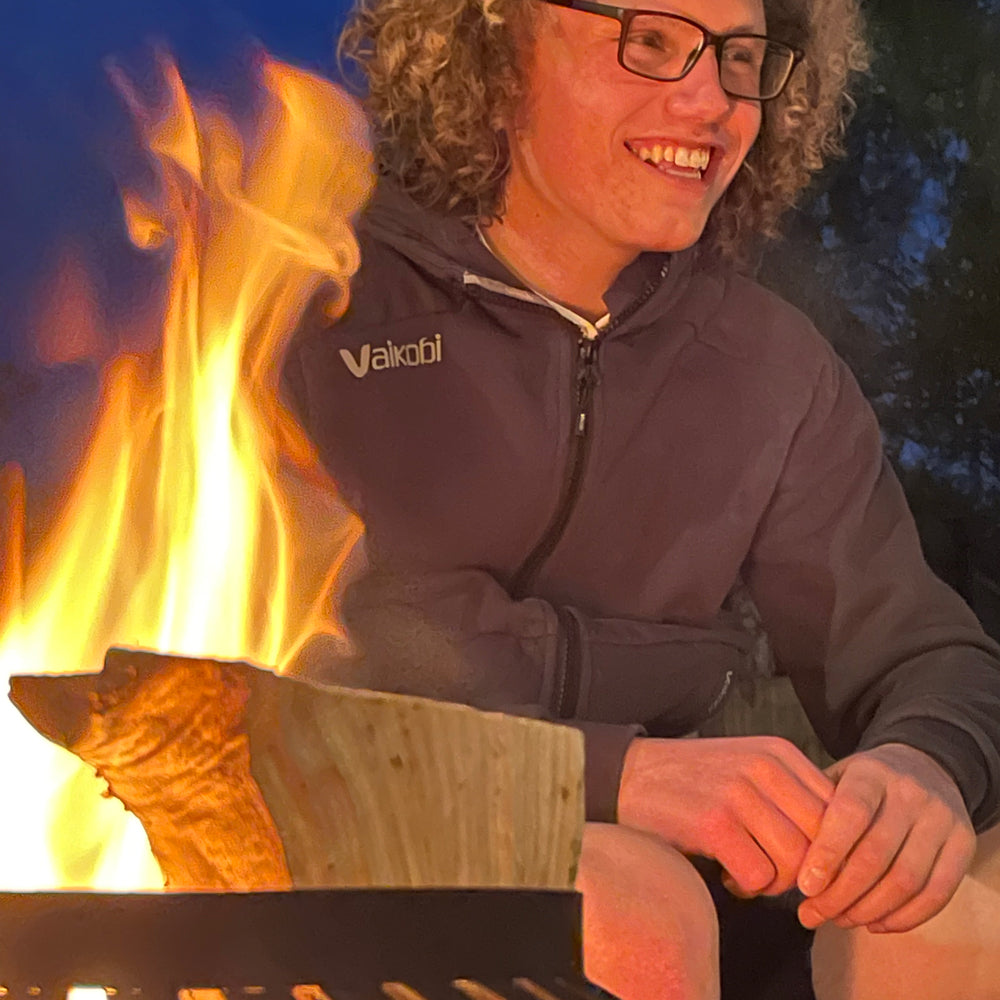 Vaikobi Full-Zip Hoodie - Charcoal