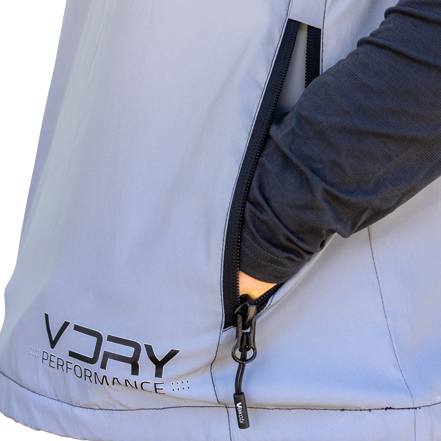 VDRY- Lightweight Vest - Reflective Silver