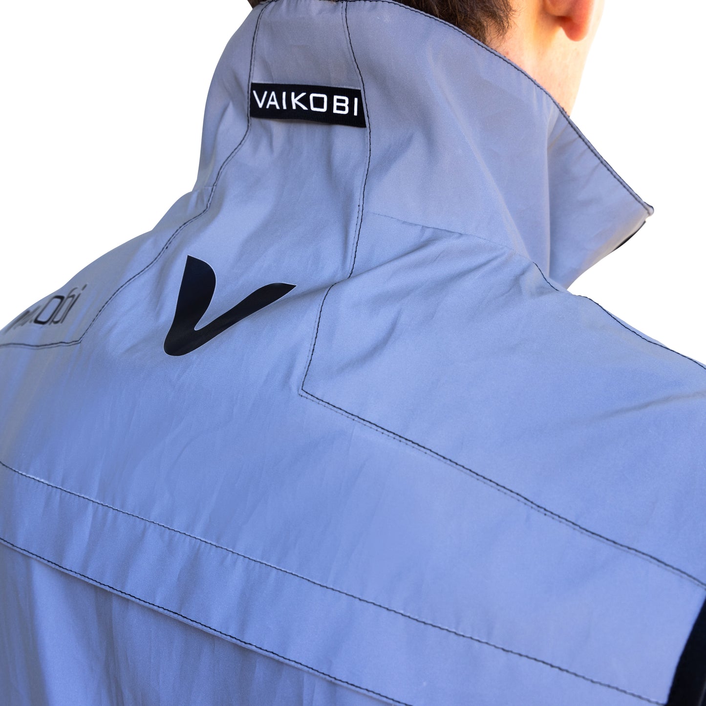 VDRY- Lightweight Vest - Reflective Silver