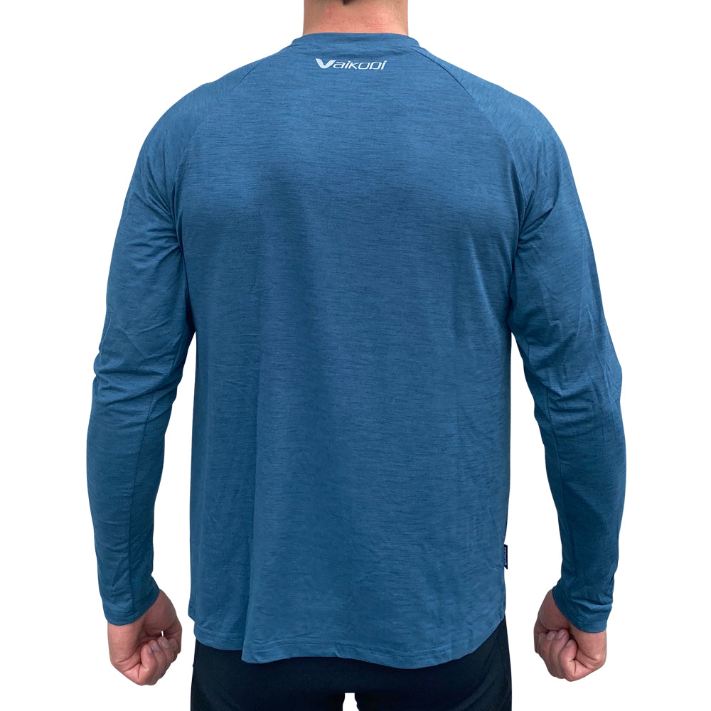 UV Performance L/S Tech Top- Ocean Blue - Unisex