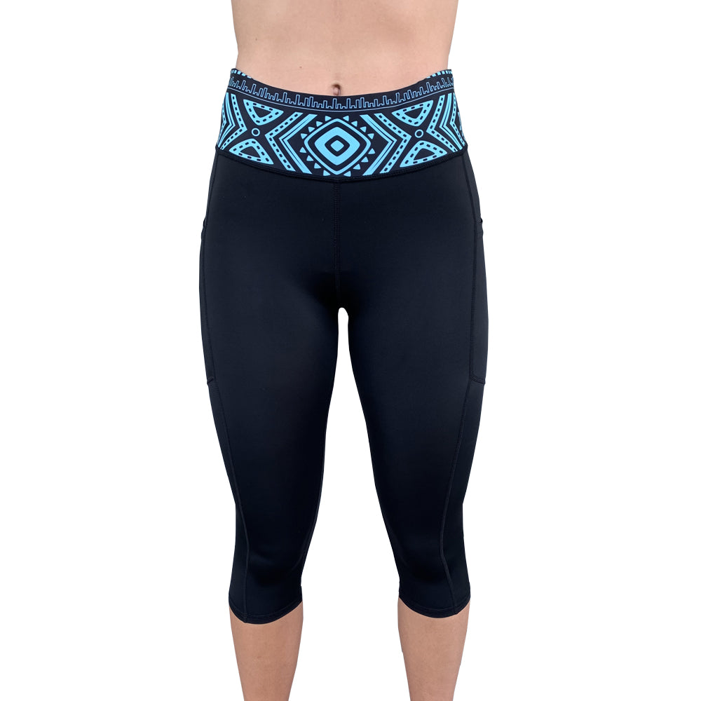 Activ UV Womens 3/4 Leggings