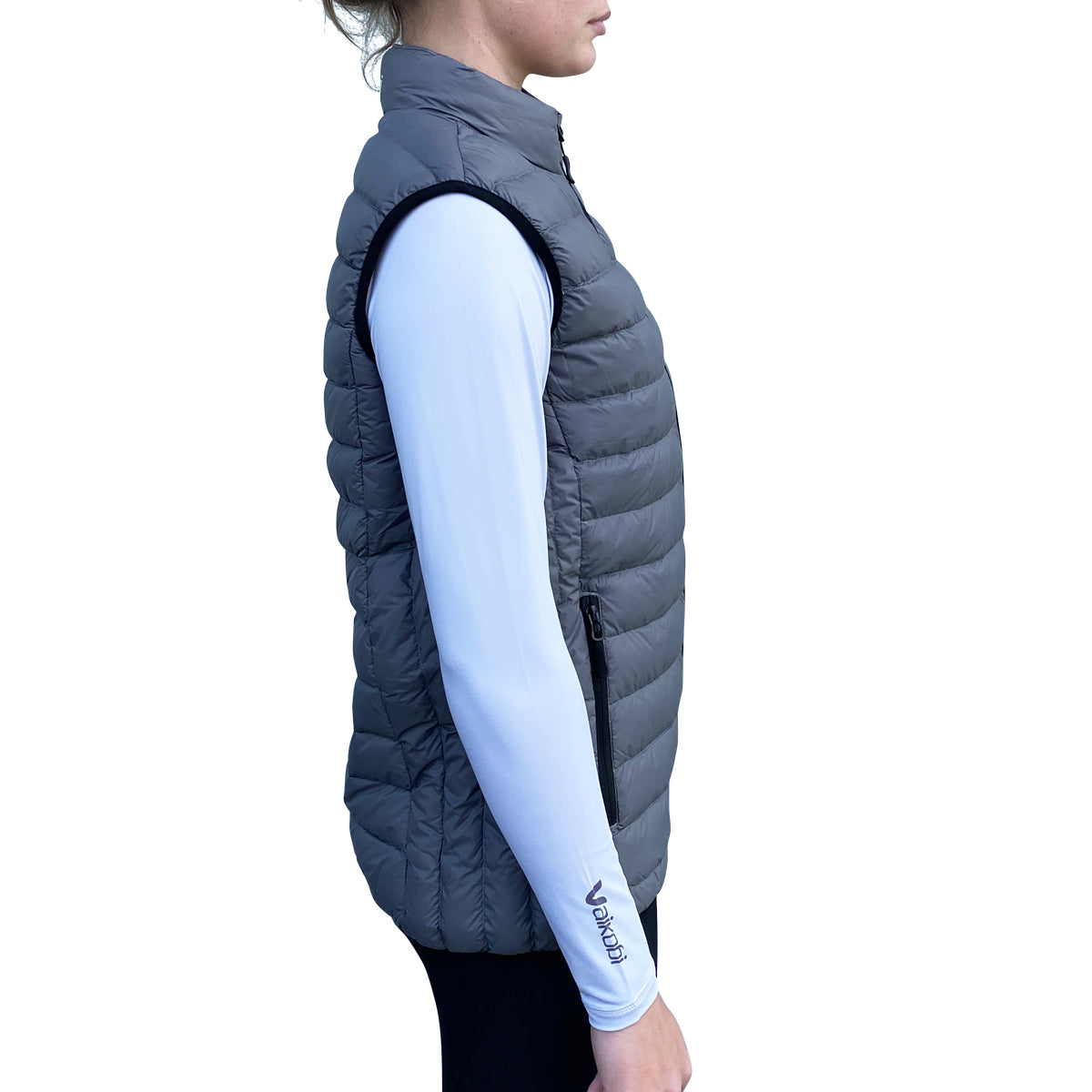 Vaikobi Down Vest - Grey- Unisex
