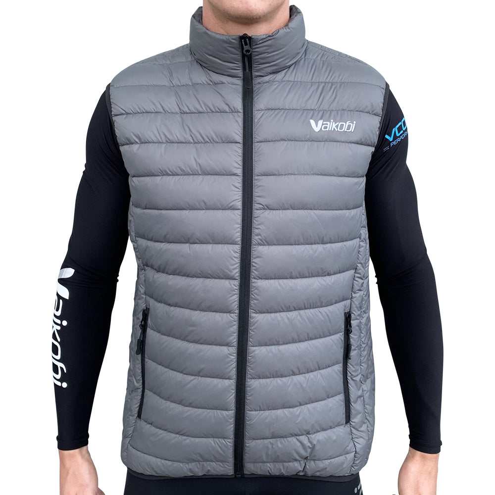 Vaikobi Down Vest - Grey- Unisex