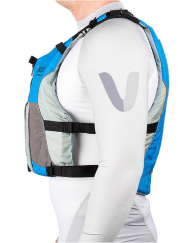 V3 Ocean Racing PFD Life Jacket - Cyan/Grey