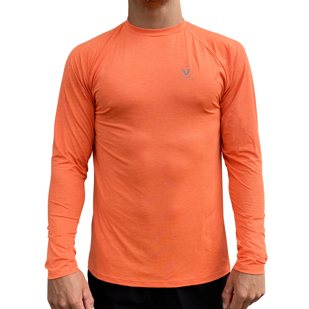 Season 2023 - UV Performance L/S Tech Top - Fluro Orange