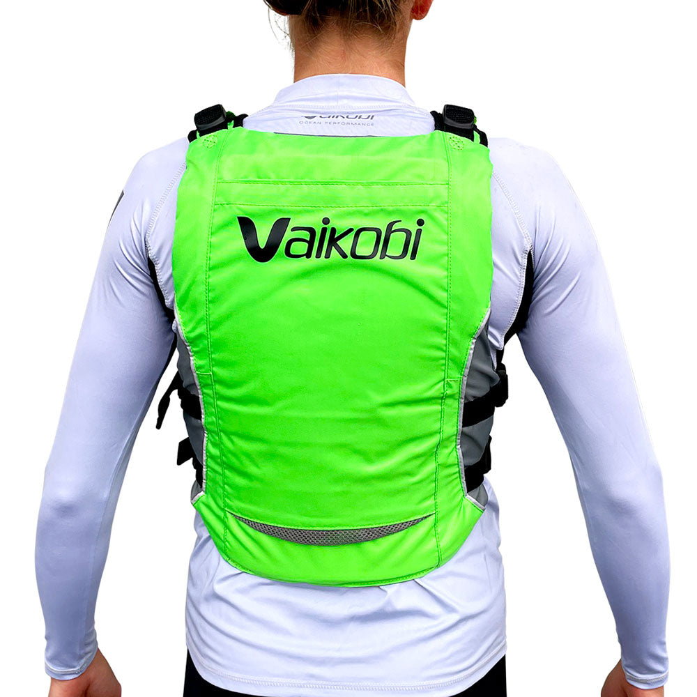 V3 Ocean Racing PFD Life Jacket - Fluro Green/Grey