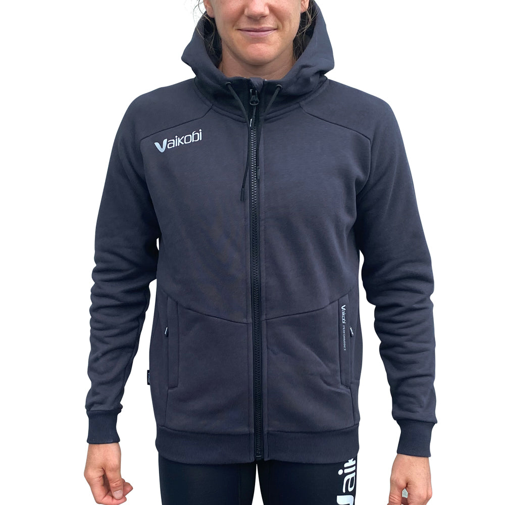 Vaikobi Full-Zip Hoodie - Charcoal