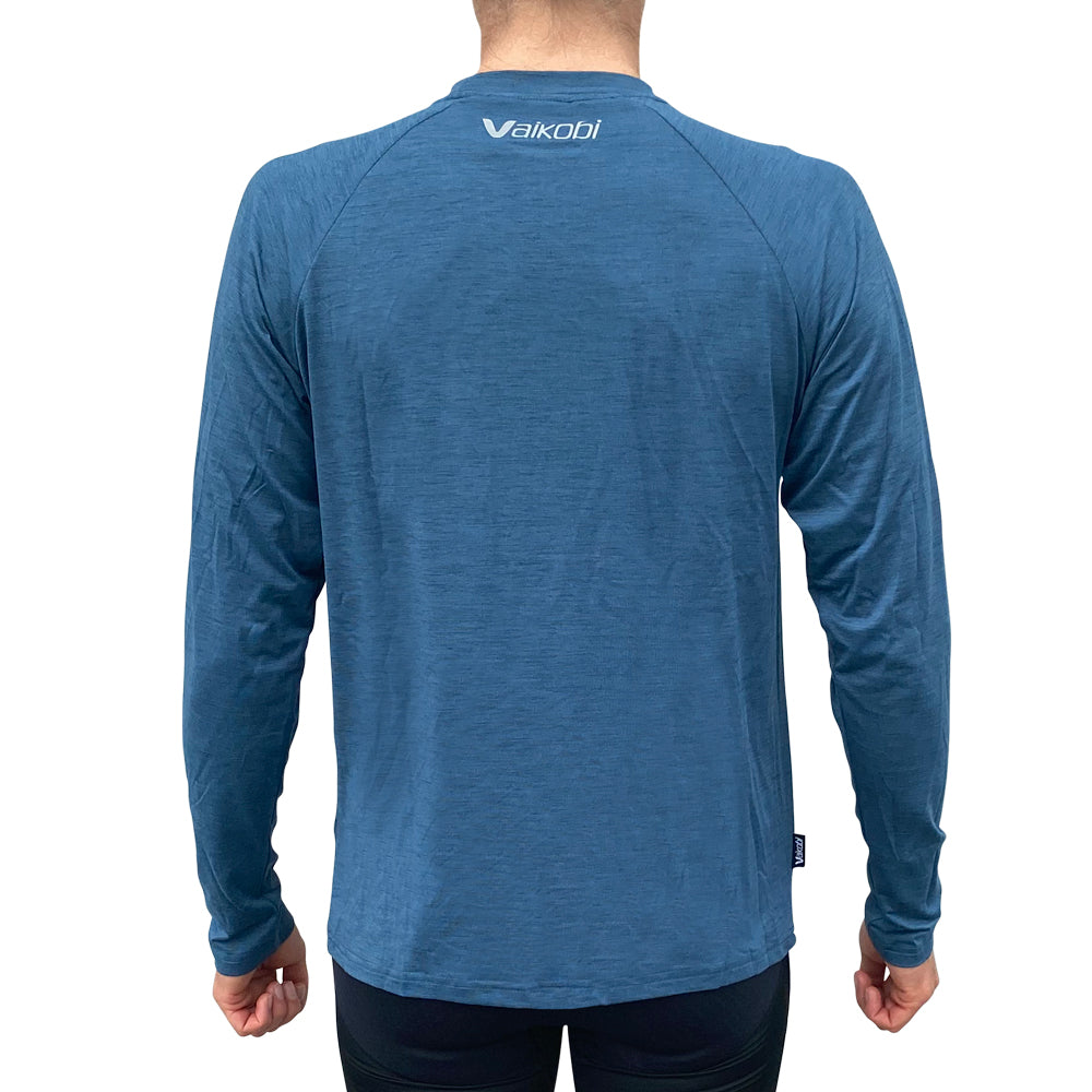 UV Performance L/S Tech Top- Ocean Blue - Unisex