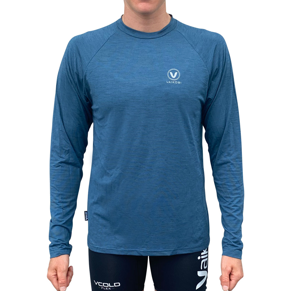 UV Performance L/S Tech Top- Ocean Blue - Unisex