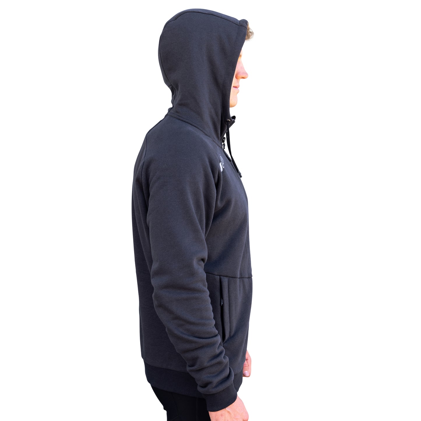 Vaikobi Full-Zip Hoodie - Charcoal