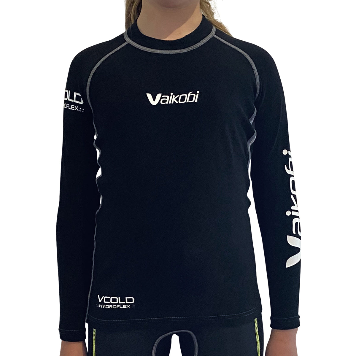 Youth VCOLD Hydroflex Top - Black