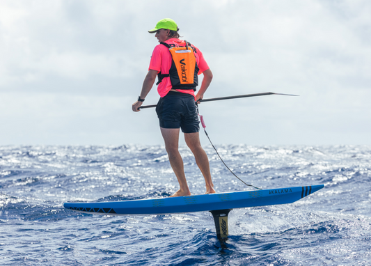 Kai Thompson's Silver in the Hawaii Downwind Foil Triple Crown 2026