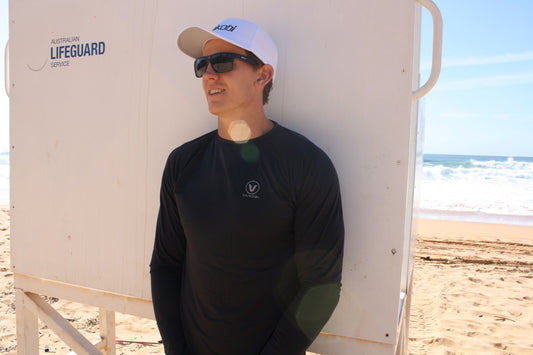 Vaikobi Polarized Sunglasses on Beach