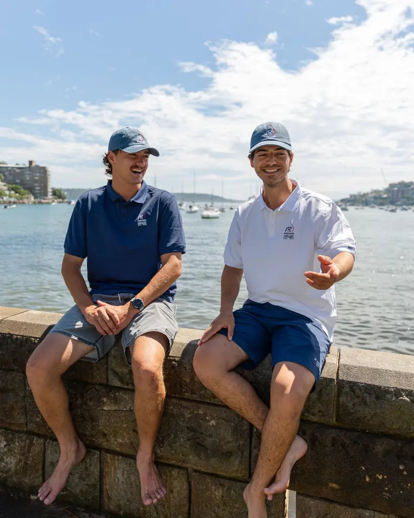 18 FOOTERS Dad Cap - Washed Navy