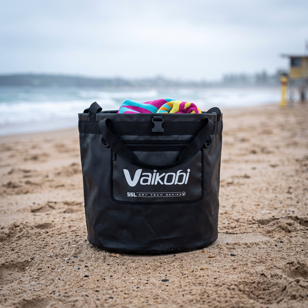 55L Surf Bucket - Black