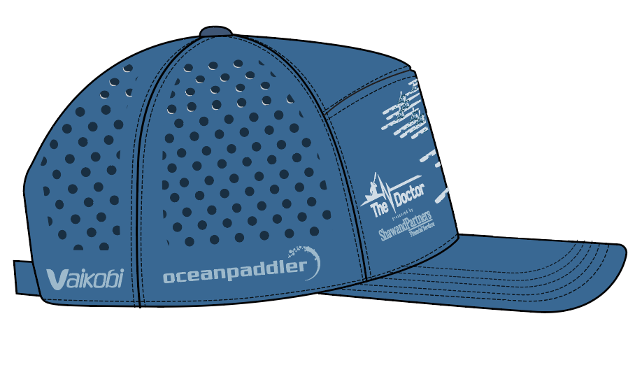 The Doctor Makaha Cap - Ocean Blue