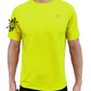 DRUMMERS - Mens UV Performance S/S Tech Tee - Lime - CUSTOM