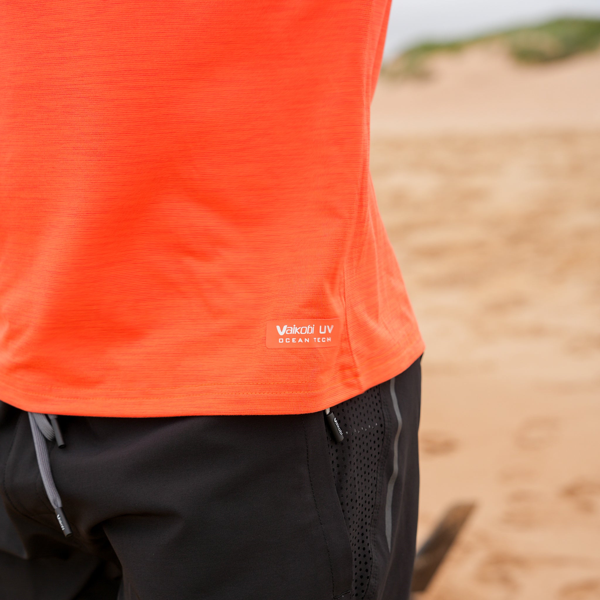 UV Ocean Tech L/S Tee - Orange