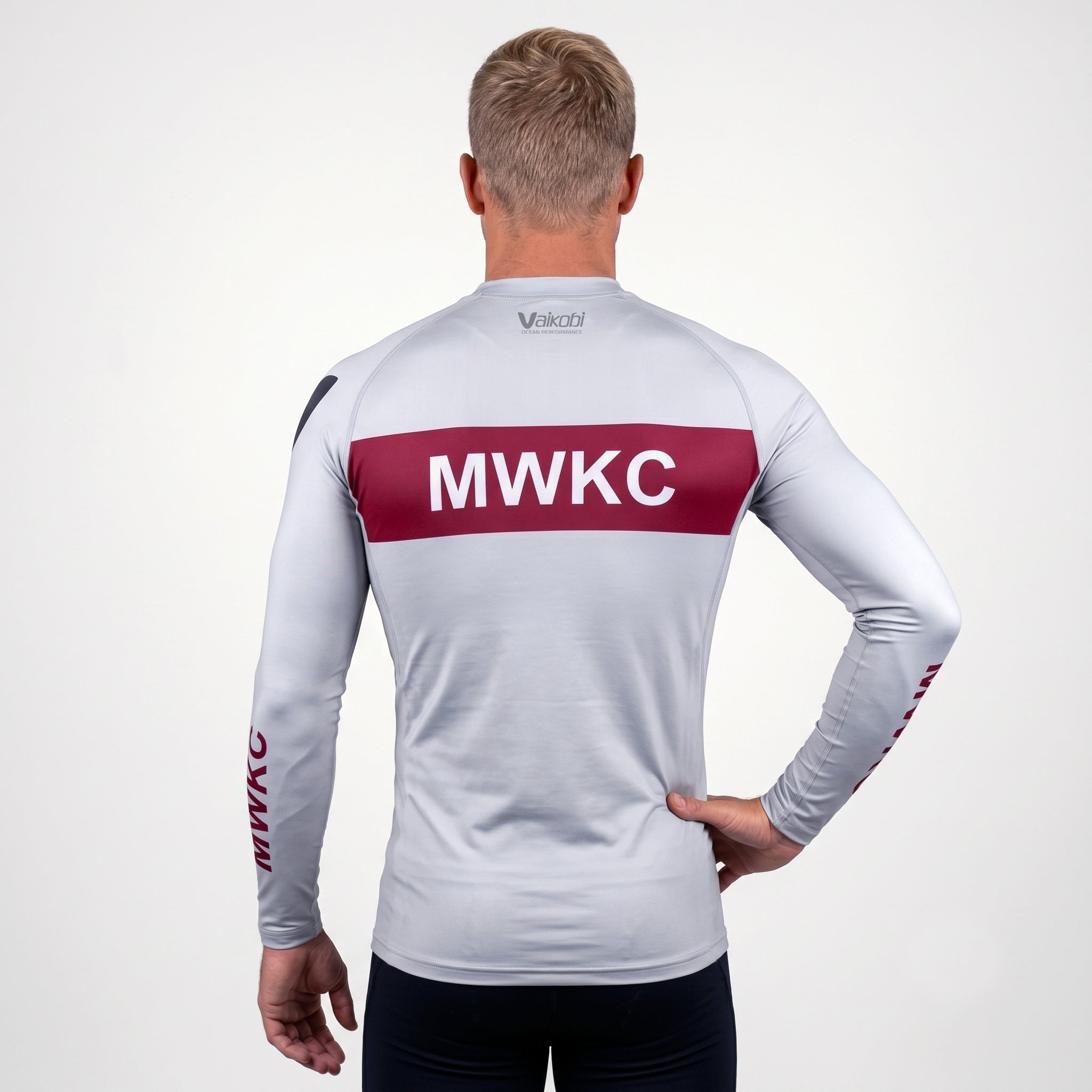 MWKC UV Spandex LS Rash Top - Silver