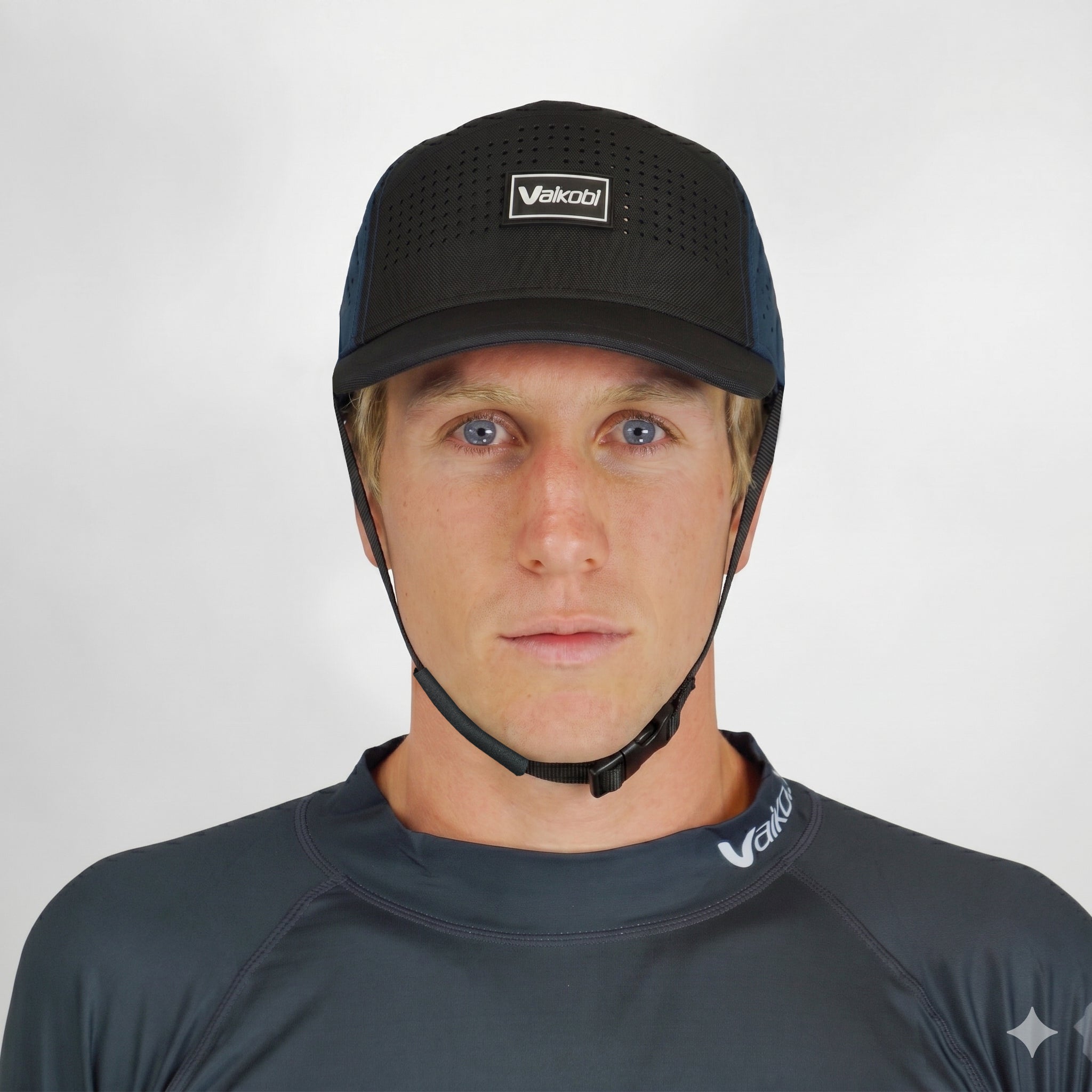 Bump Hat Hydro with Strap - Ocean Blue