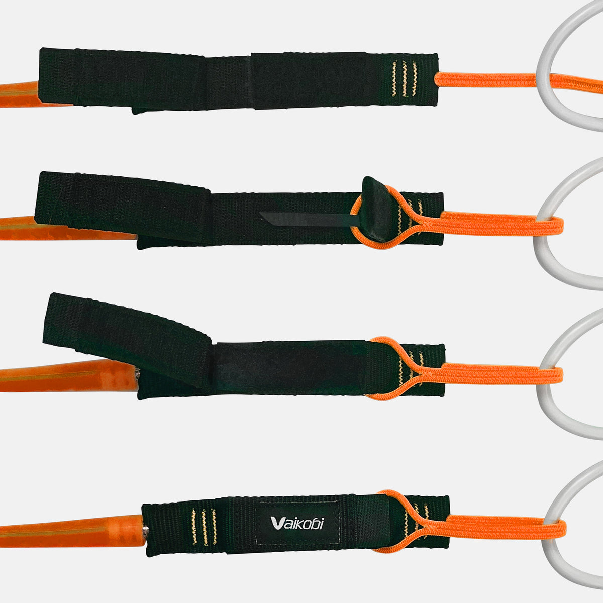 Ocean Fixed Calf Leash - Orange