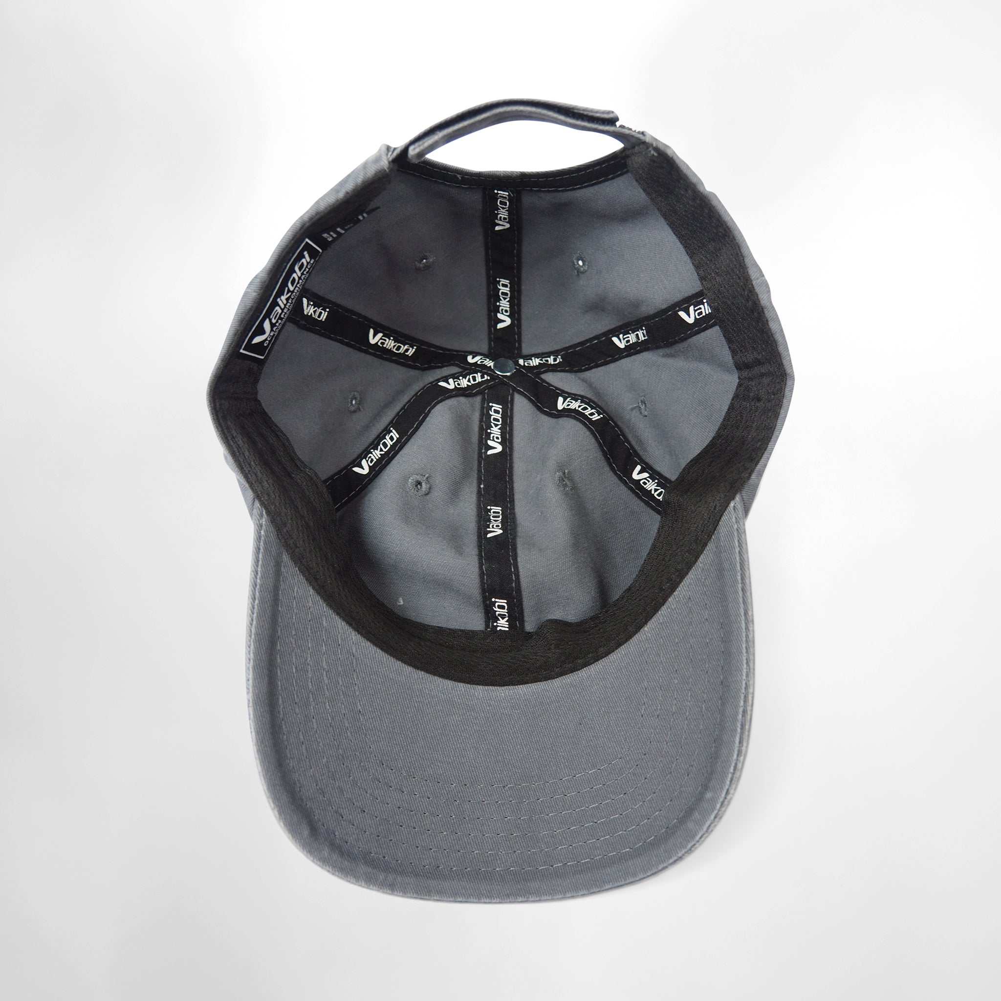 Washed Cotton Cap - Grey