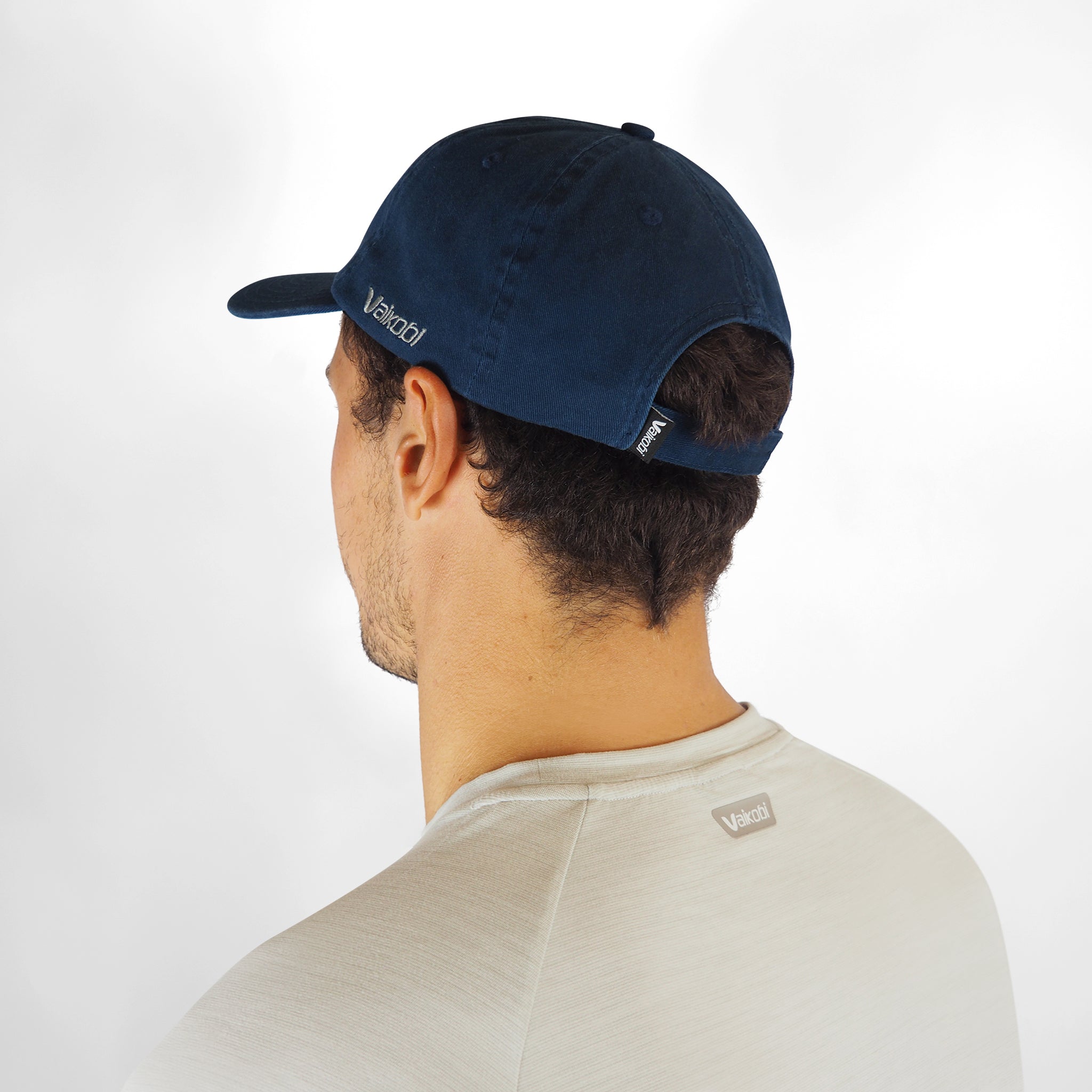 Washed Cotton Cap - Navy