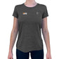 SYDNEY SUP CLUB - Women's UV Performance Tech Tee- Charcoal- CUSTOM