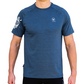 DRUMMERS - Mens UV Performance S/S Tech Tee - Ocean Blue - CUSTOM