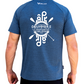 DRUMMERS - Mens UV Performance S/S Tech Tee - Ocean Blue - CUSTOM