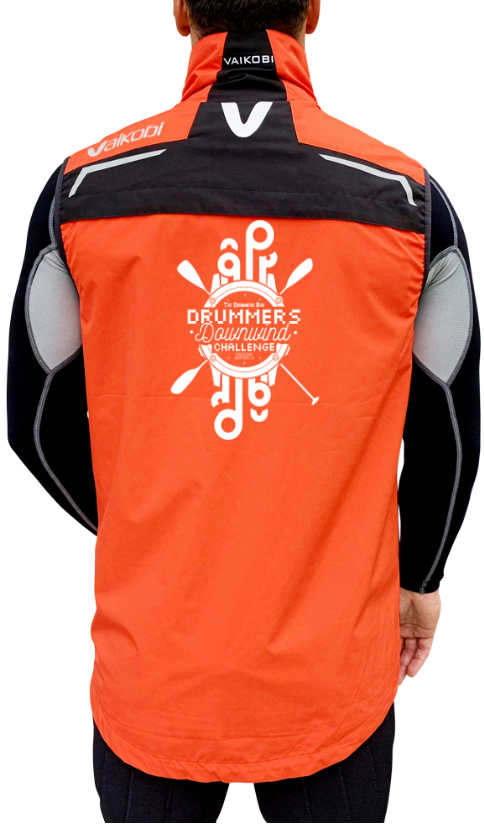 DRUMMERS - VDRY- Lightweight Vest - Orange - CUSTOM